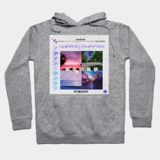 Landscapes View Vintage Aesthetic Design Hoodie